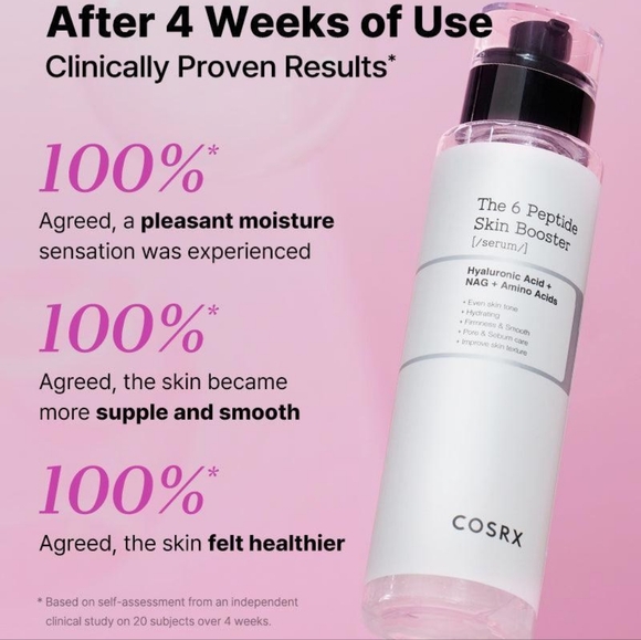 COSRX The 6 Peptide Skin Booster Serum - Picture 3 of 4